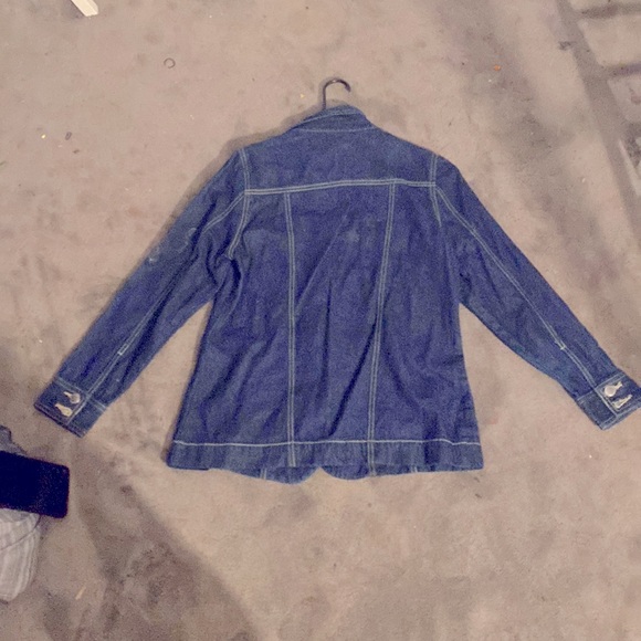 Dark Blue Denim Jacket - Picture 2 of 2